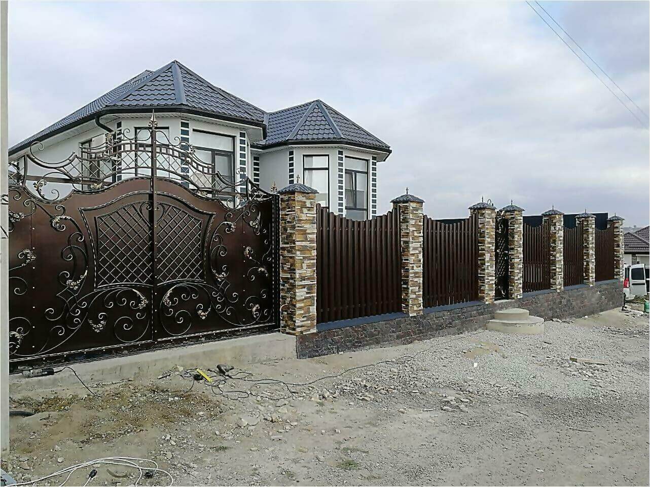 забор из штакетника 110м фото4 в Тосно