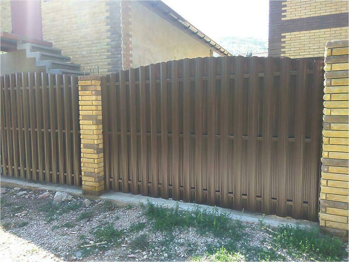забор из штакетника 110м фото3 в Тосно