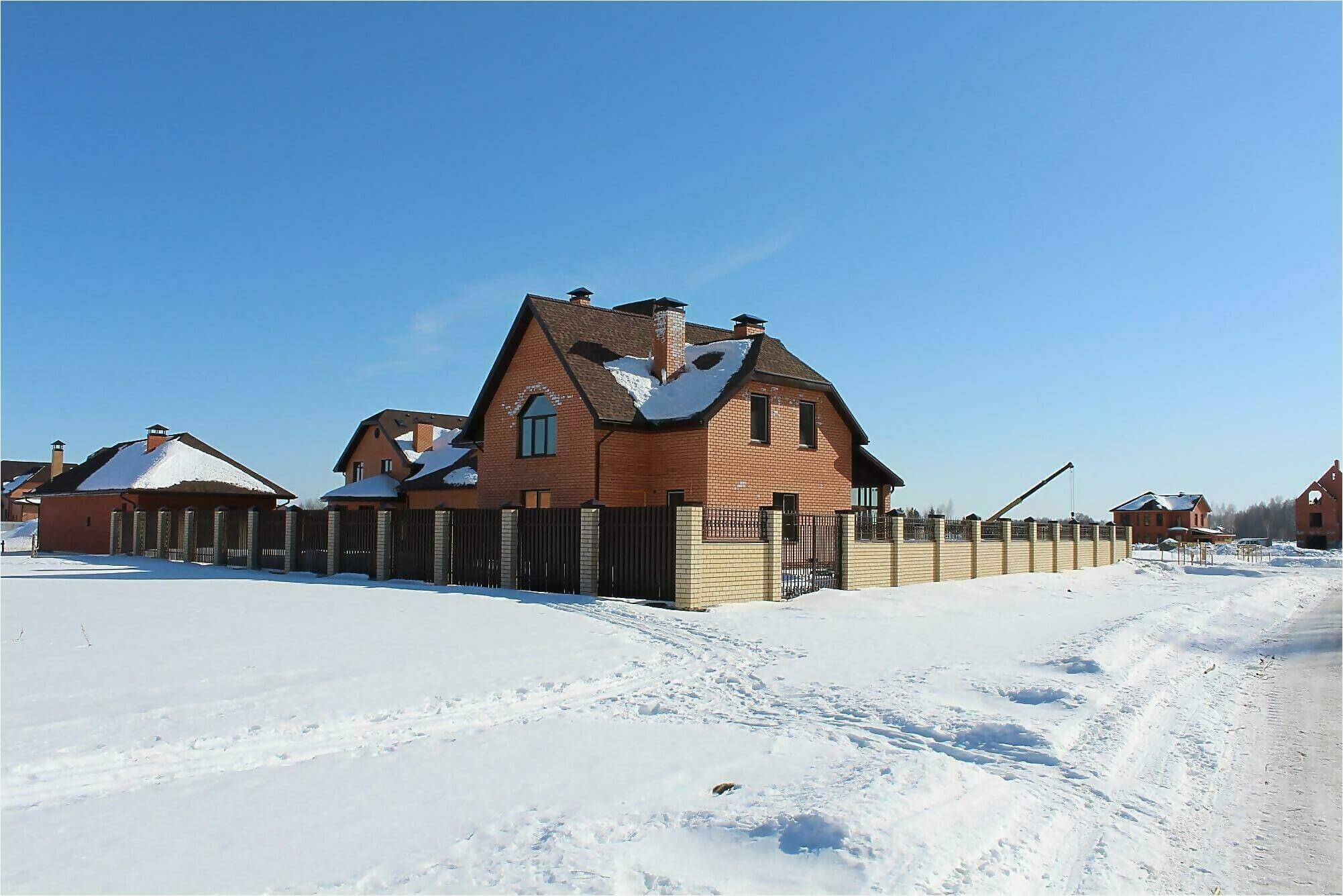 забор из штакетника 115м фото4 в Тосно