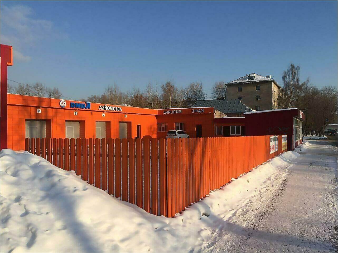 забор из штакетника 60м фото5 в Тосно