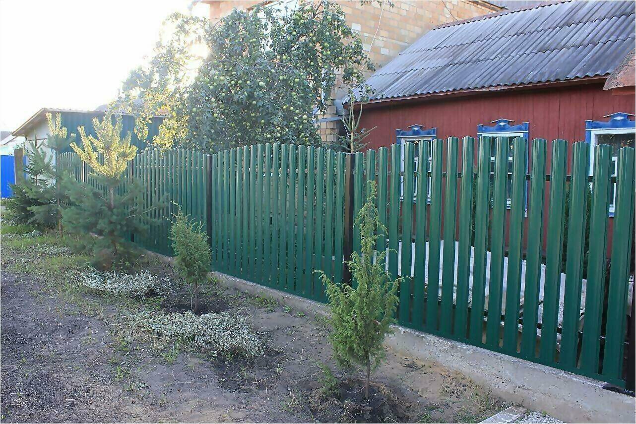 Забор из штакетника 60м фото1 в Тосно