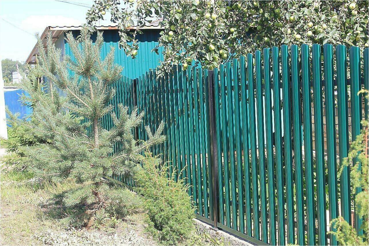 Забор из штакетника 60м фото5 в Тосно