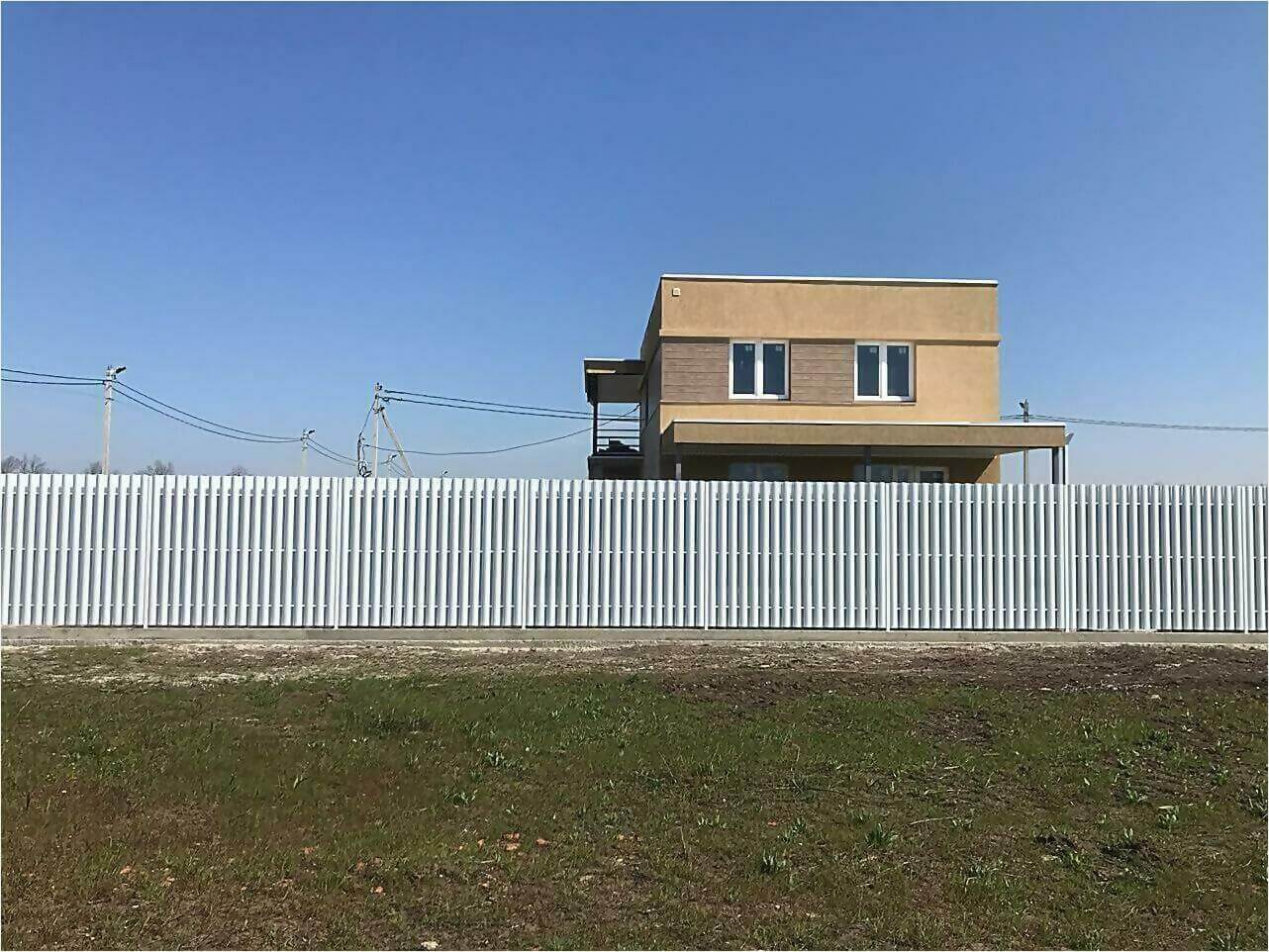 забор из штакетника 95м фото6 в Тосно