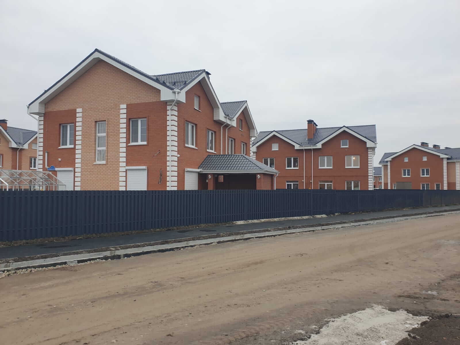 Забор из штакетника 230м Серый Графит фото6 в Тосно