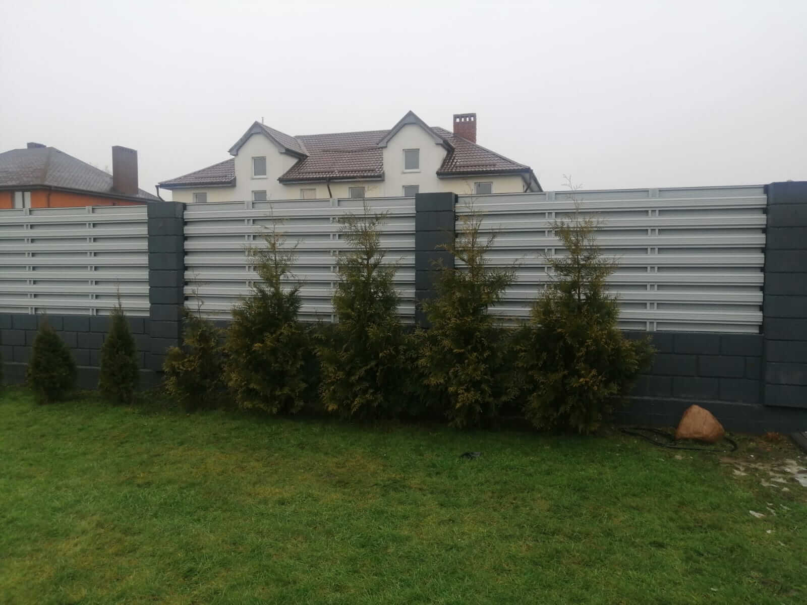 Забор из штакетника 120м Черный Бархат фото5 в Тосно