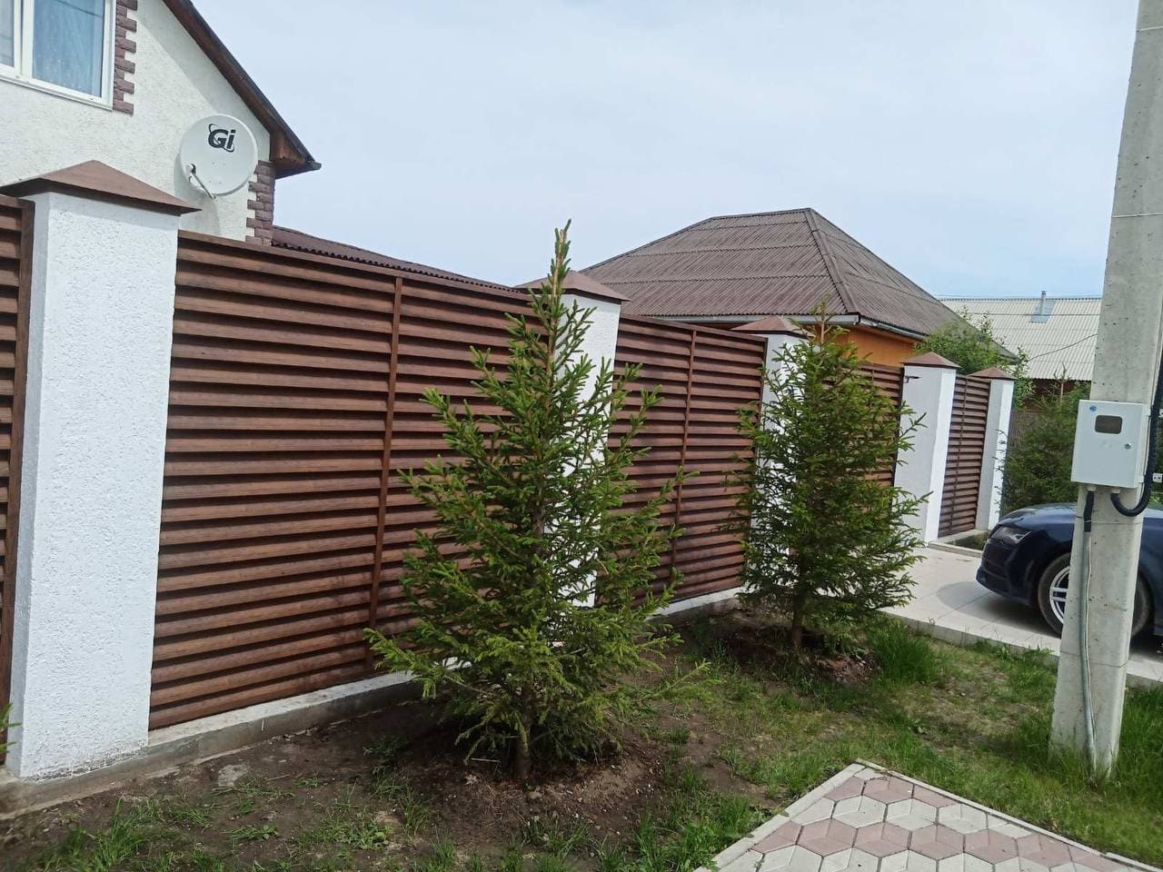 забор-жалюзи printech каштан двусторонний фото8 в Тосно