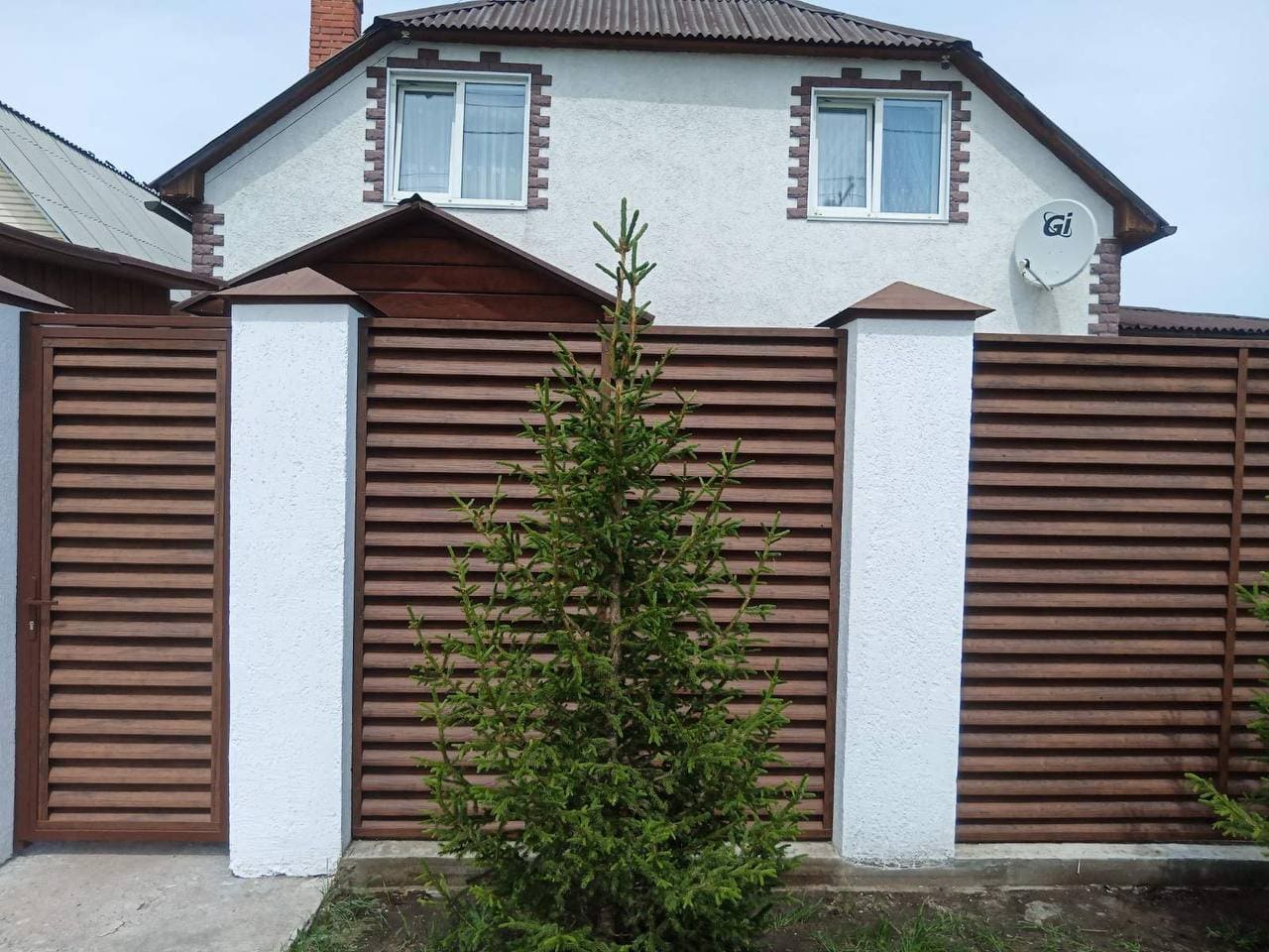 забор-жалюзи printech каштан двусторонний фото5 в Тосно